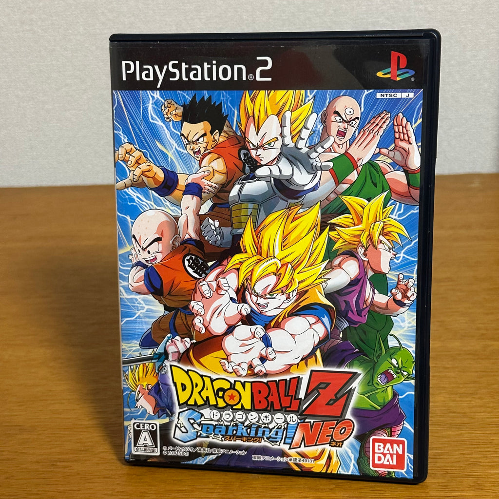 dragon ball z sparking! neo - playstation 2 - versão japonesa - completo