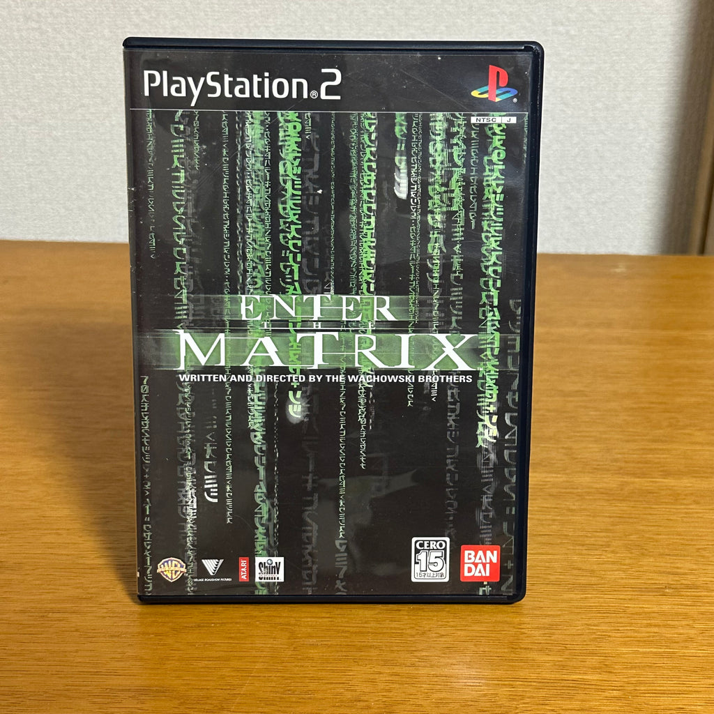 Enter the Matrix – PlayStation 2 Japonês