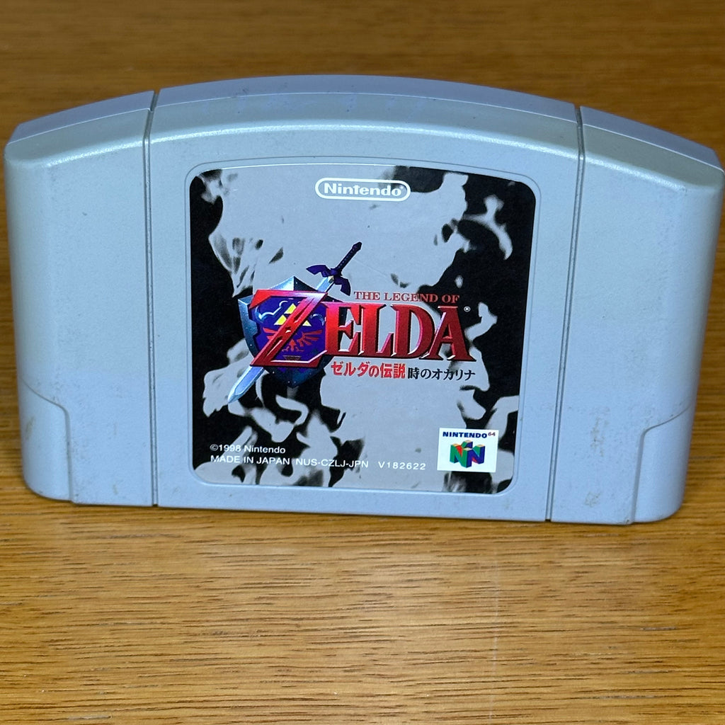 The Legend of Zelda Ocarina of Time Japonês Somente Cartucho