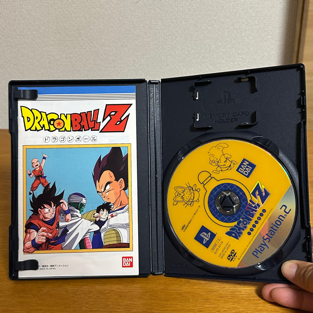 Dragon Ball Z PS2 Japonês — Completo com Capinha, Disco e Livrinho