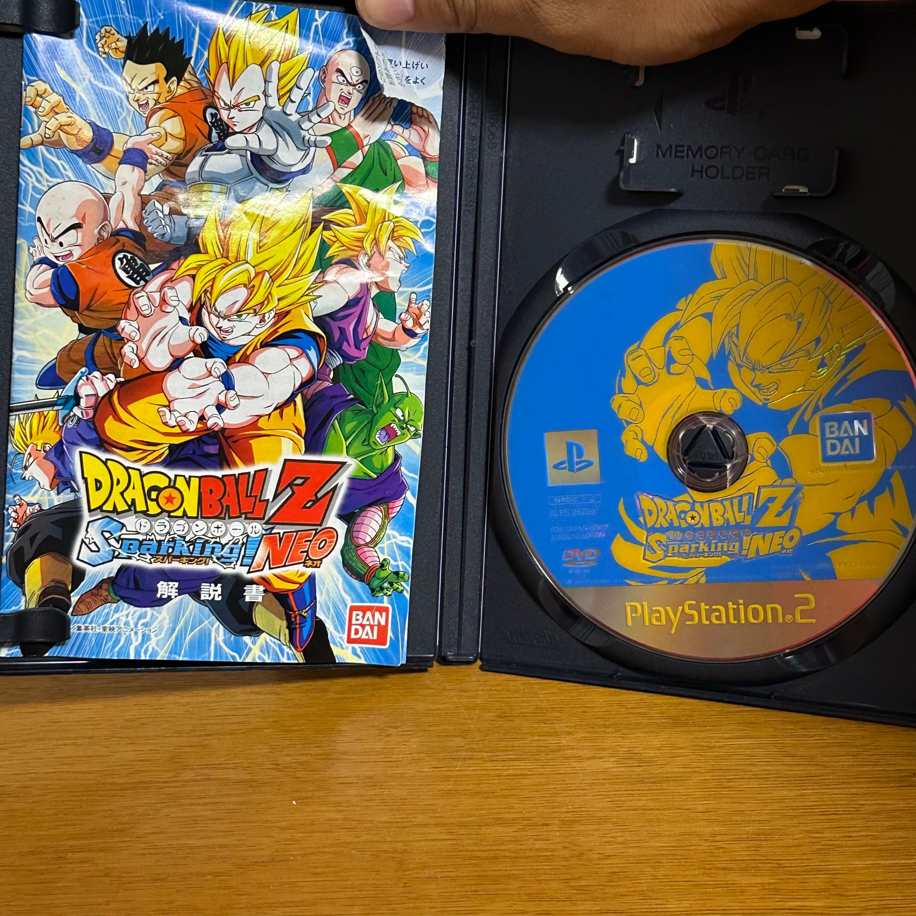 dragon ball z sparking! neo - playstation 2 - versão japonesa - completo