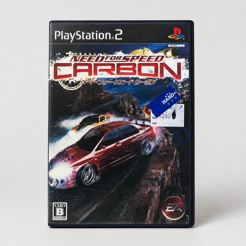 Need for Speed Carbon PS2 Japonês — Completo com Capinha, Disco e Livrinho