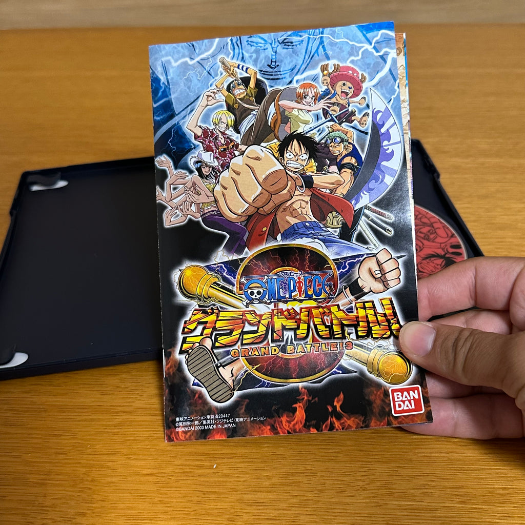 Jogo PS2 One Piece Grand Battle! 3 Japonês Original Completo
