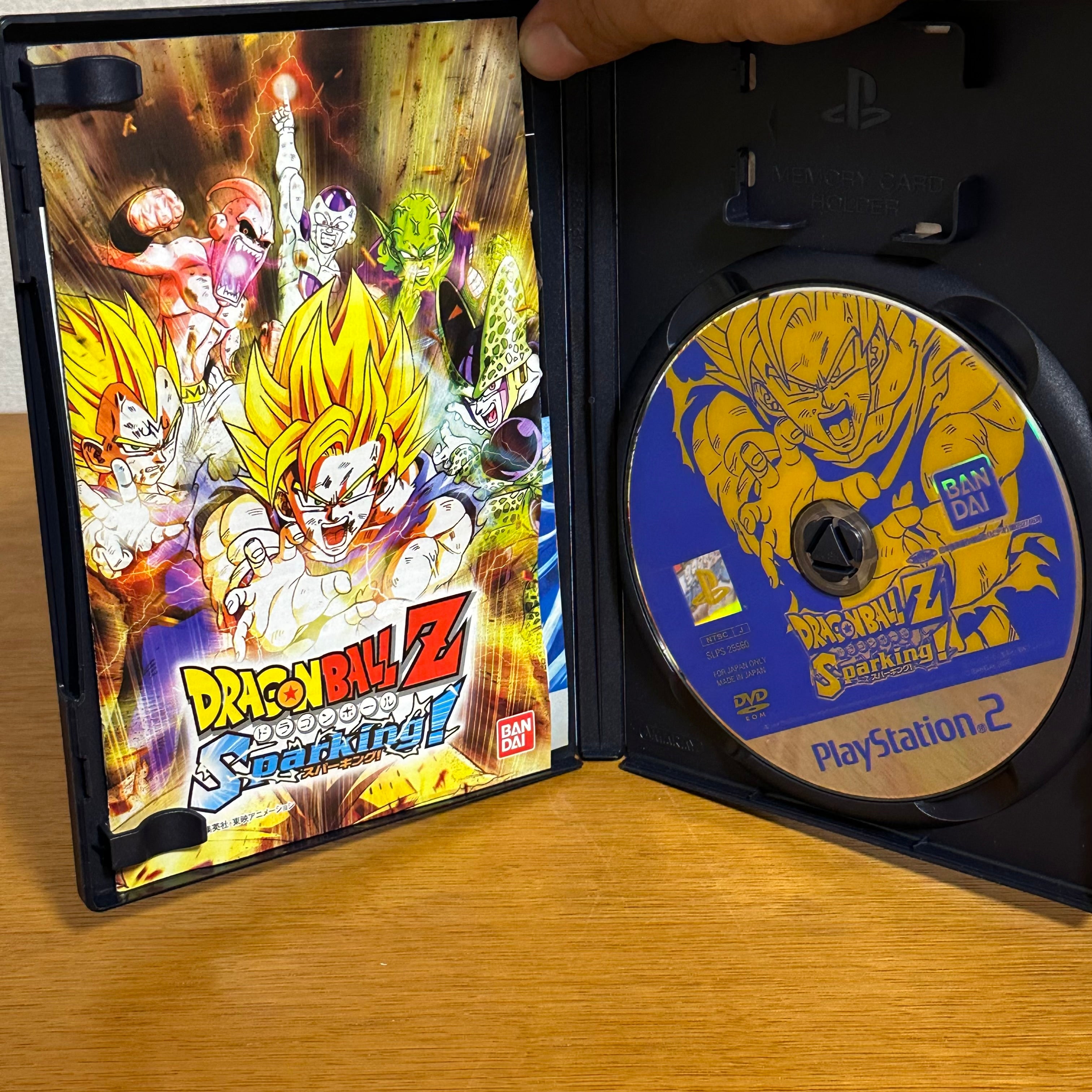 dragon ball z sparking! - playstation 2 - versão japonesa - completo