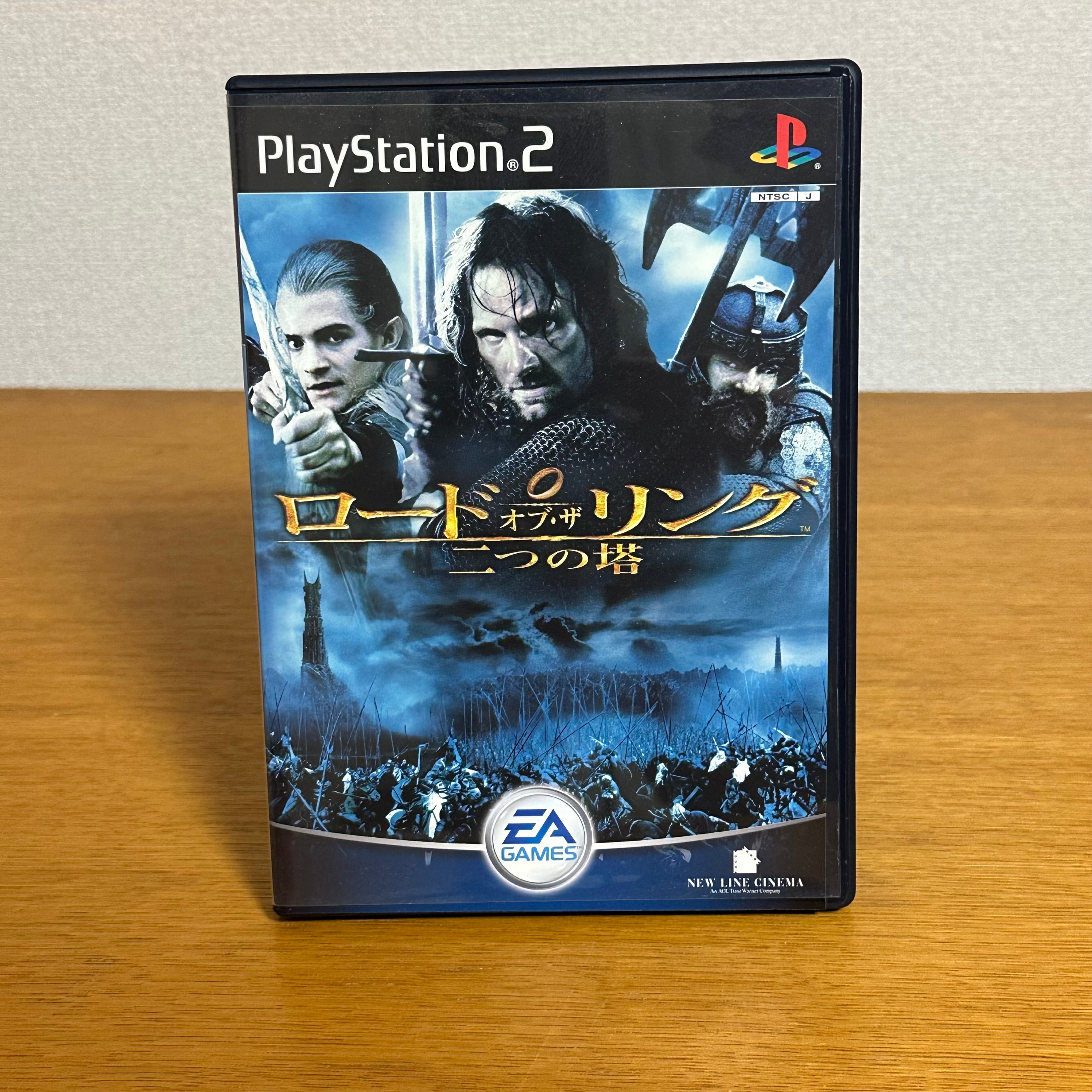The Lord of the Rings: The Two Towers – PlayStation 2 Japonês