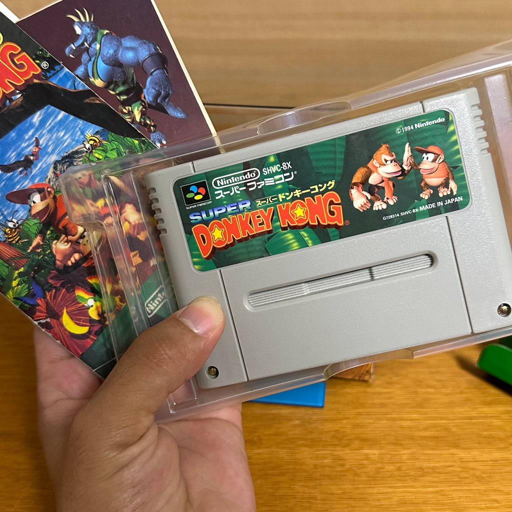 Super Donkey Kong Japonês Completo com Caixa