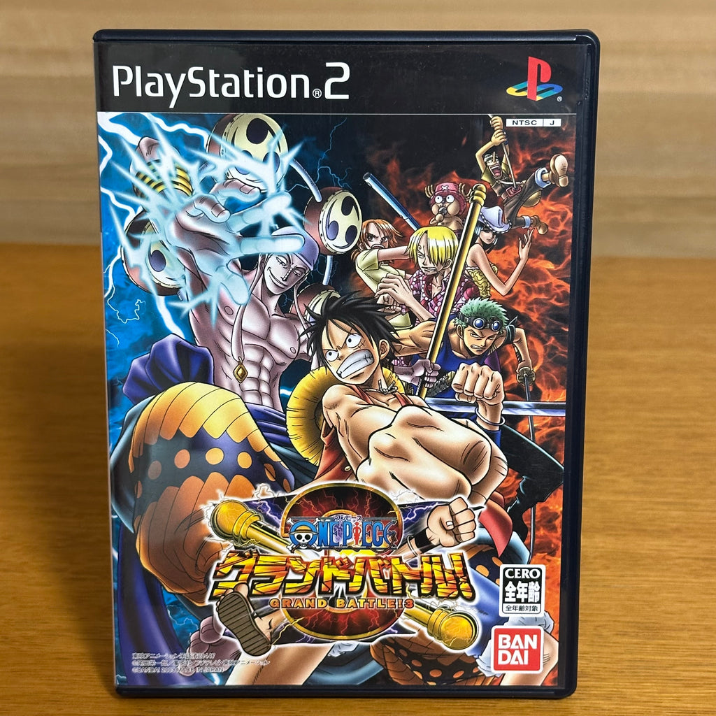 Jogo PS2 One Piece Grand Battle! 3 Japonês Original Completo