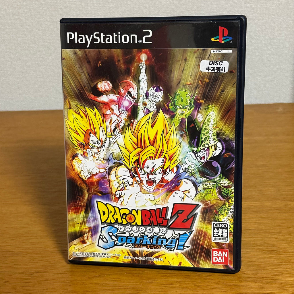 dragon ball z sparking! - playstation 2 - versão japonesa - completo