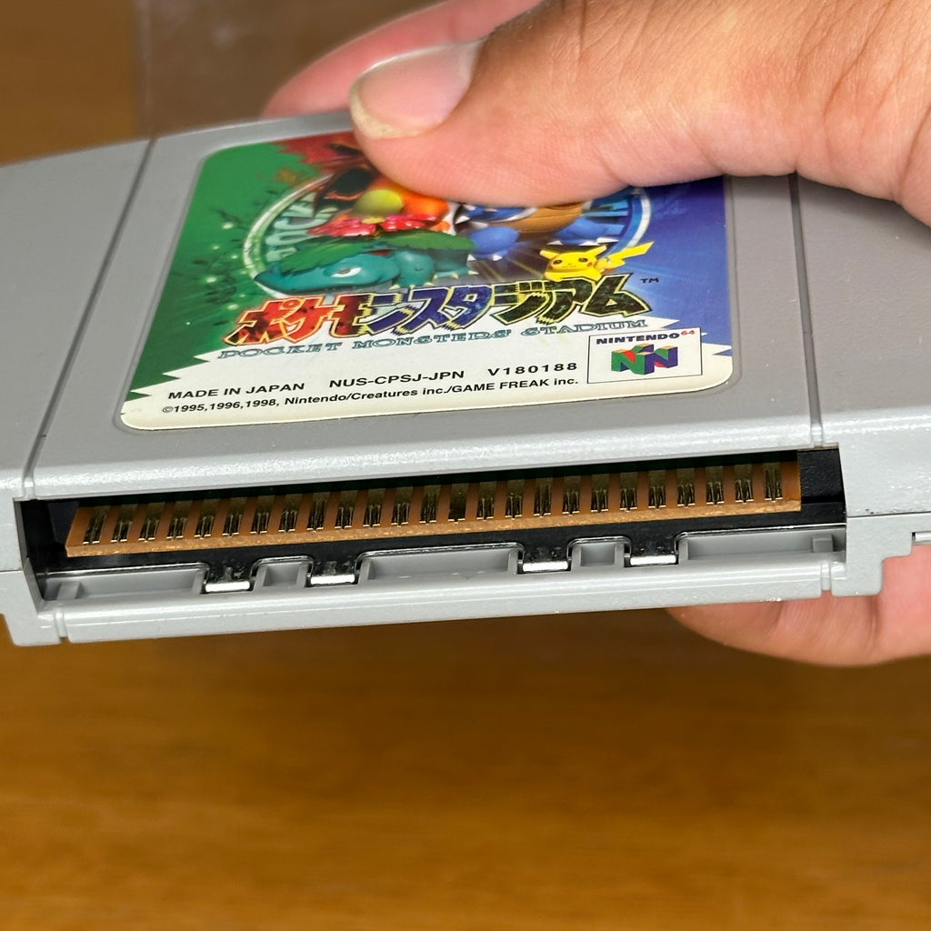 Pokémon Stadium / Pocket Monsters Stadium – Nintendo 64 Japonês