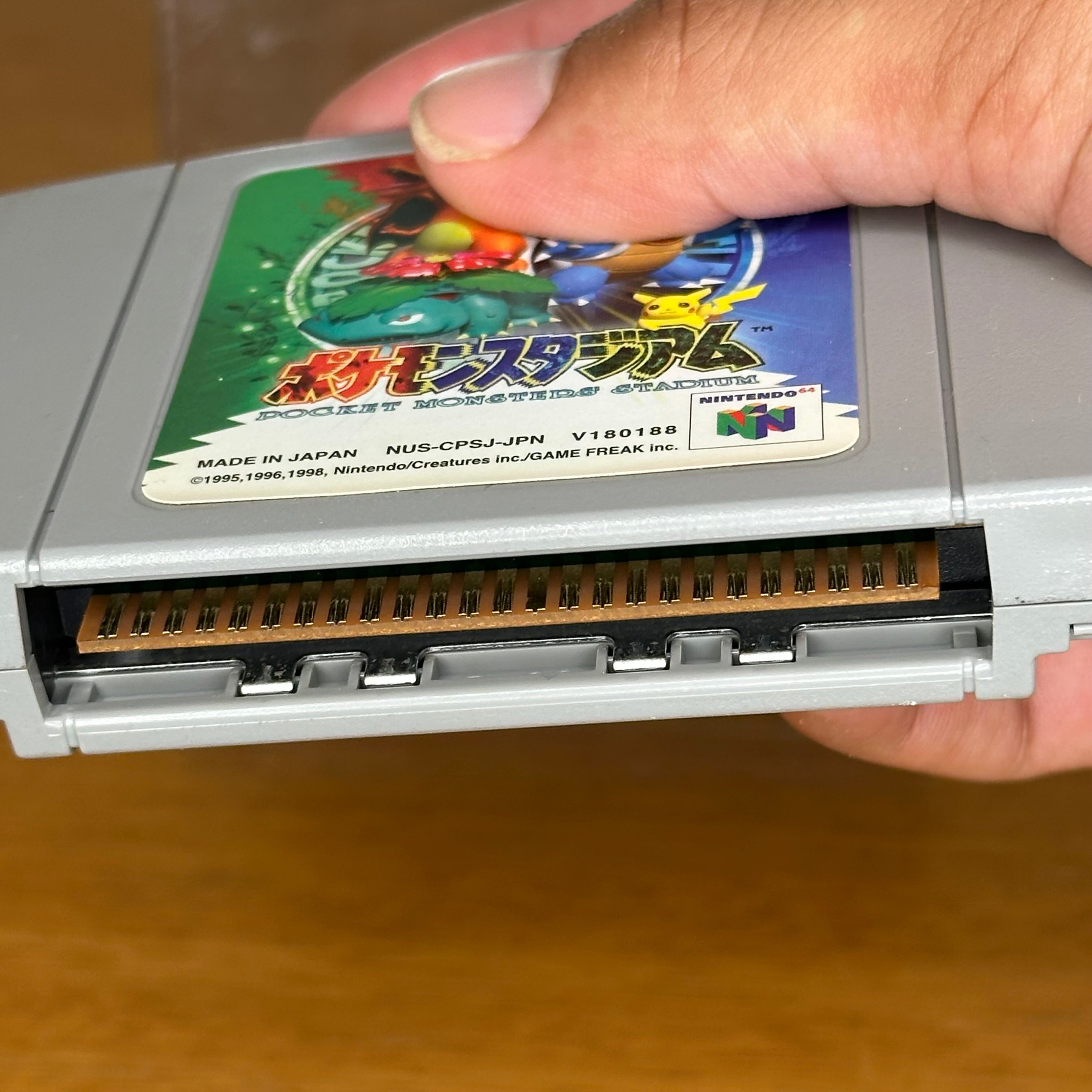 Pokémon Stadium / Pocket Monsters Stadium – Nintendo 64 Japonês