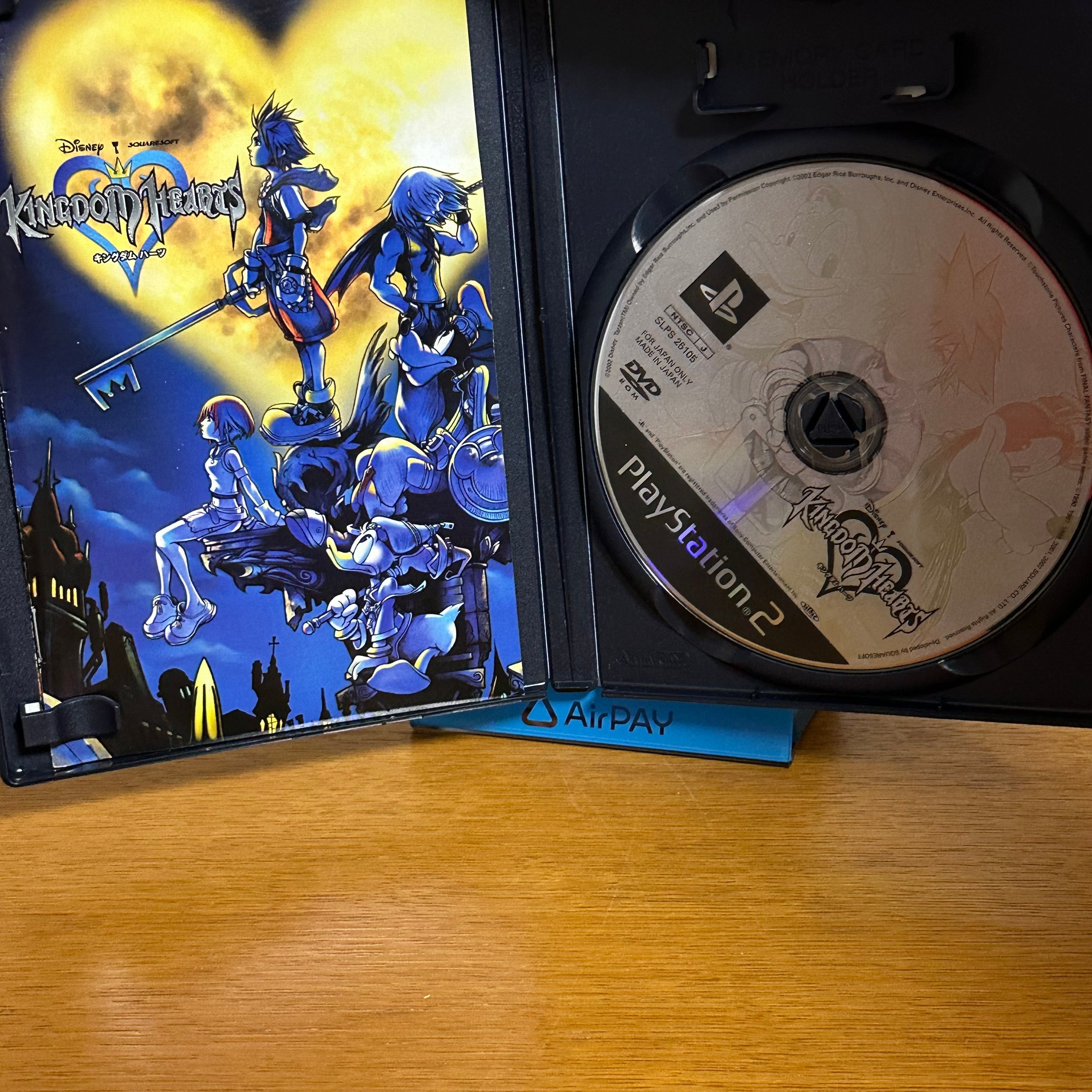Kingdom Hearts – PlayStation 2 Japonês Completo com Manual